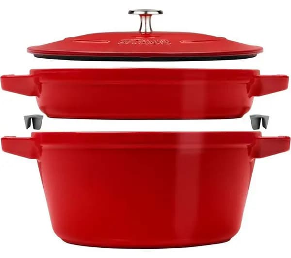 STAUB 40508-384-0 2 Piece Cookware Set - Cherry 3272340054556