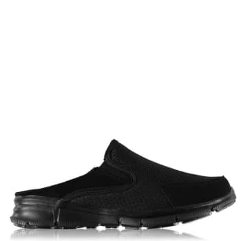 Slazenger Zeal Mule Mens Slip On Trainers - Black