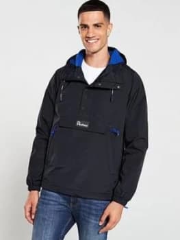 PENFIELD Tillson Overhead Anorak - Black, Size XL, Men