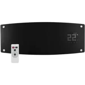 Devola - 2kW Glass Air Curtain - Black - EU