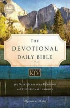 Devotional Daily Bible-Kjv Paperback