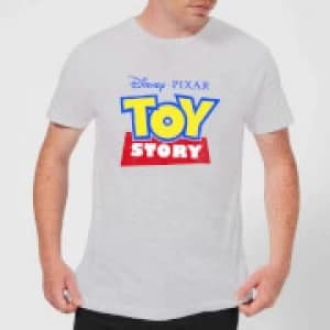 Toy Story Logo Mens T-Shirt - Grey - 3XL