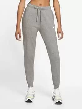 Nike NSW Club Fleece Mid Rise Standard Joggers - Dark Grey Heather Size M Women