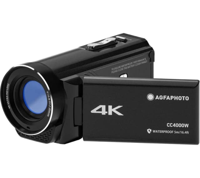 AGFAPHOTO AGFAPHOTO Realimove CC4000W 4K Camcorder - Black