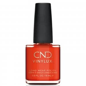 CND Vinylux Electric Orange Nail Varnish 15ml
