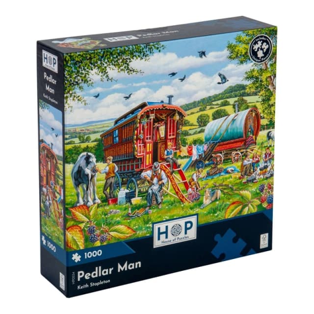 The House Of Puzzles Pedlar Man, 1000 Piece Jigsaw Puzzle Multi unisex