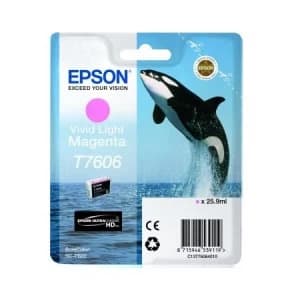 Epson T7606 Light Magenta Ink Cartridge