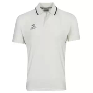 Shrey Elite Playing Shirt S/S Senior - White