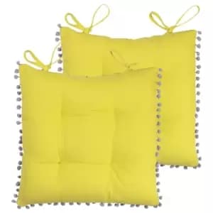 Aruba Twin Pack Seat Pads Ceylon/Grey