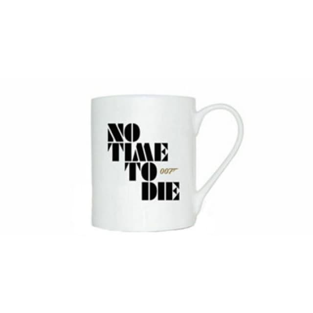 James Bond No Time To Die Bone China Mug White unisex