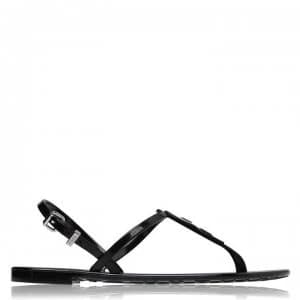 Karl Lagerfeld Sandals - Black Rubber