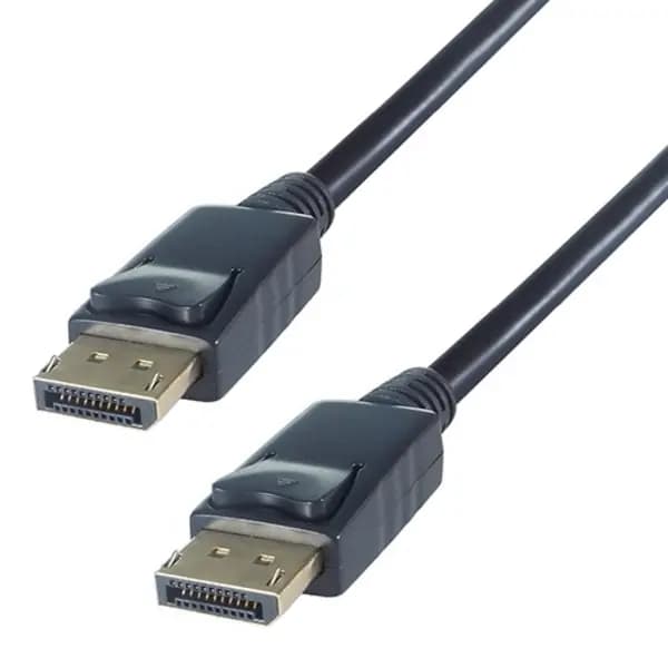 Dp Building Systems CONNEkT Gear 1m V1.2 DisplayPort Connector Cable - Male to Male Gold Lockable Connectors 26-6010