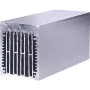Fischer Elektronik LA 6 150 AL Pin heat sink 0.3 K/W (L x W x H) 150 x 75 x 62 mm