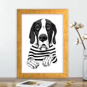 AC12023942082 Multicolor Decorative Framed MDF Painting