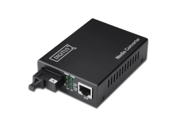 Digitus Bidirectional Gigabit Media Converter. RJ45 / SC