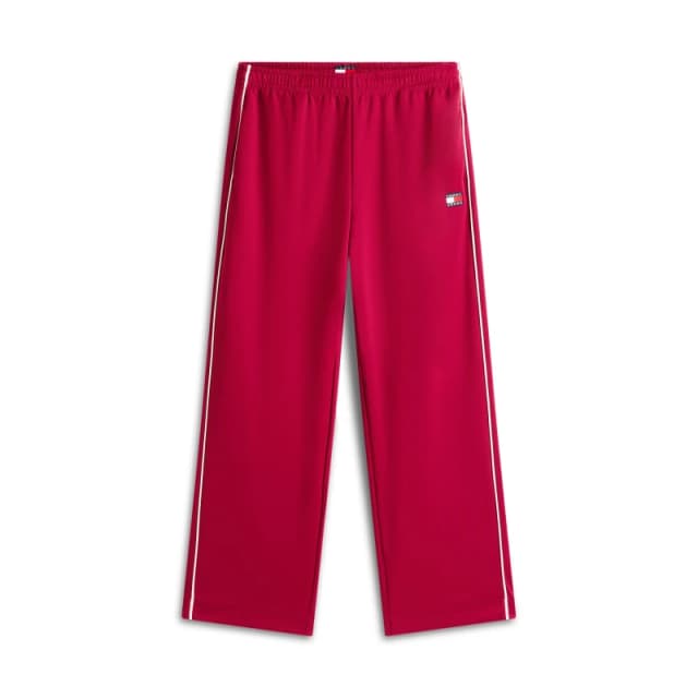 Tommy Jeans Womens Archive Open Hem Woven Tracksuit Joggers Lavish Cerise female 8 (XS)