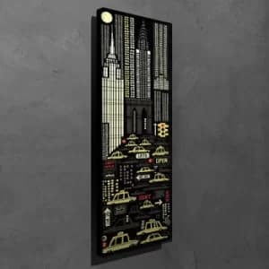 PC104 Multicolor Decorative Canvas Painting