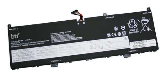 BTI BTI 70Wh 4 cell SB11F52557 compatible battery for Lenovo SLIM 7 PROX 14ARH7 82V2 SLIM 7 PROX 14ARH7 SLIM 7 PROX 14IAH7 82V1 SLIM 7 PROX 14IAH7 5B1