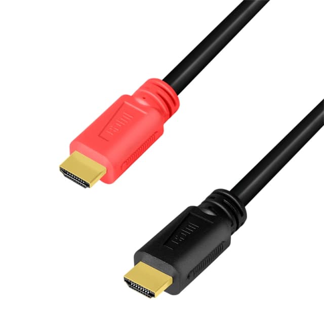 LogiLink CHV0100 HDMI cable 10 m HDMI Type A (Standard) Black. Red
