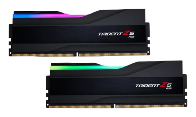 G SKILL G.Skill Trident Z5 RGB 32GB 7800MHz CL36 DDR5 Memory - Black F5-7800J3646H16GX2-TZ5RK
