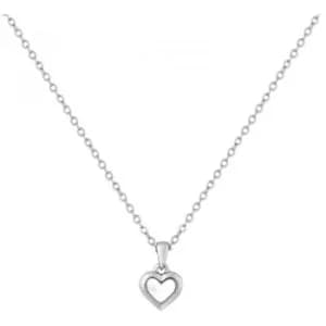 Ted Baker Harriot Mother Of Pearl Heart Pendant