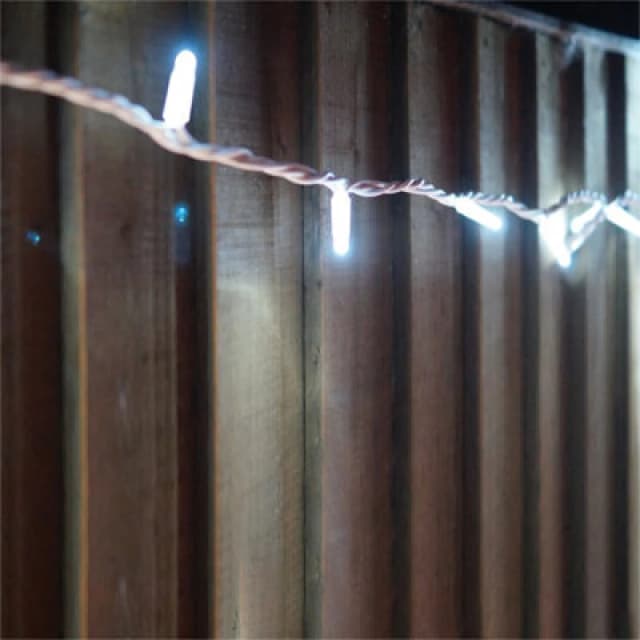 Eagle Connect LED String Lights White Rubber Cool White 5M