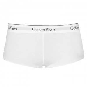Calvin Klein Boy Shorts - White