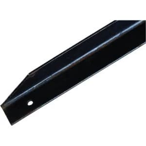 Wickes Garden Fencing Stake Black - 1.5m