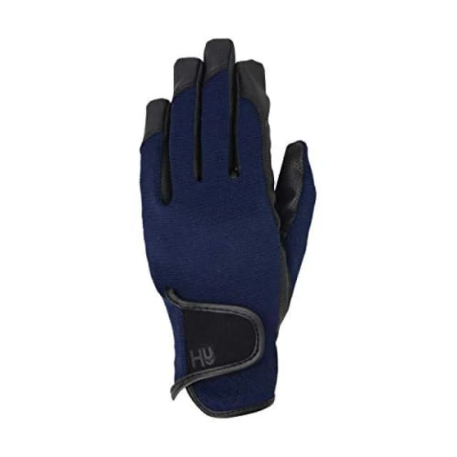 Hy5 Adults Burnham Pro Riding Gloves Marine Navy (Xs)