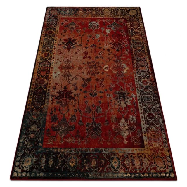RugsX Wool Carpet Polonia Bodrum Ornament, Frame Ruby 200X300 Cm