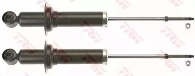 TRW JGS1064T Shock absorber Rear Axle, Gas Pressure, Twin-Tube, TWIN, Spring-bearing Damper, Bottom eye Shock Absorber (854)