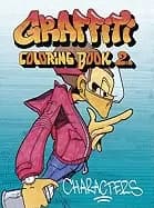 graffiti coloring book 2 characters