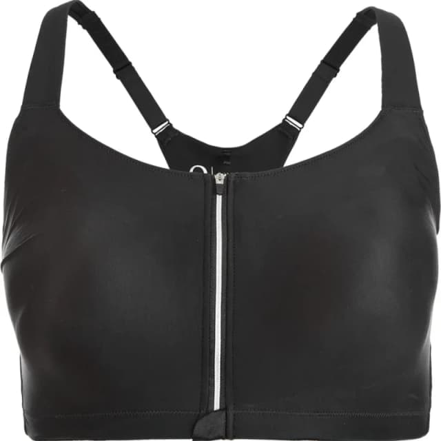zip-up Sports bra Q Sportswear Thinna Noir Female 95G