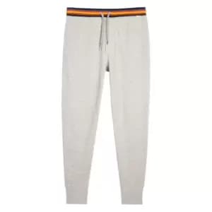 Paul Smith Bright Stripe Rib Jogging Bottoms - Grey