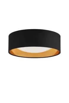 Basing LED Ceiling Light Warm White Round Fabric 36cm