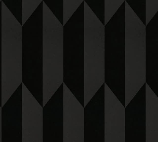 LIVINGWALLS AS Creation Black Cosmopolitan Graphic Grove Geometric Vinyl Wallpaper 790868