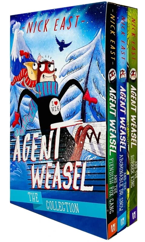 Agent Weasel Series Box Set Nick East Three Adventure Books For Young Readers All Ages Nick East Books