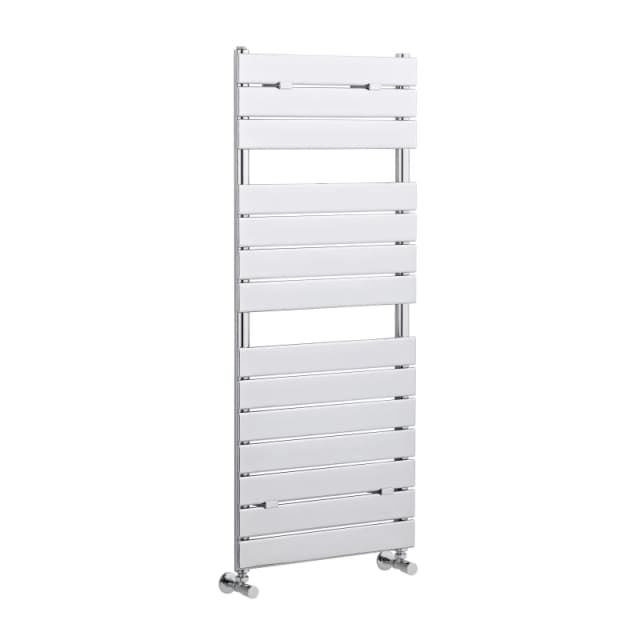 Balterley with 14 Flat Panels 1225 BTU Chrome 1213mm x 500mm Silver
