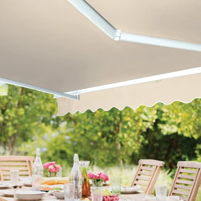 Greenhurst Beige Balmarol 2.5M Awning, Cream 1140