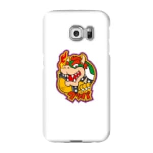 Nintendo Super Mario Bowser Kanji Phone Case - Samsung S6 Edge - Snap Case - Gloss