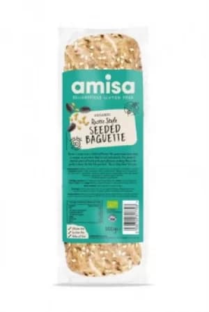 Amisa Organic GF Seeded Baguette 160g