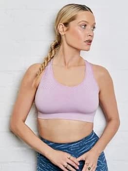 Dare 2b Whitmore Don’t Sweat It Bra - Lavender, Lavender Size M Women