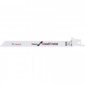 Bosch S711DF Wood and Metal Cutting Reciprocating Saw Blades Pack of 5