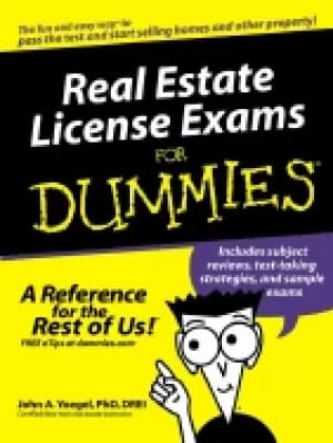 real estate license exams for dummies