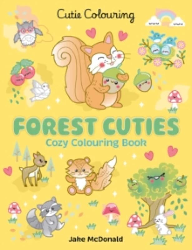 Forest Cuties: Colouring Book Paperback / softback