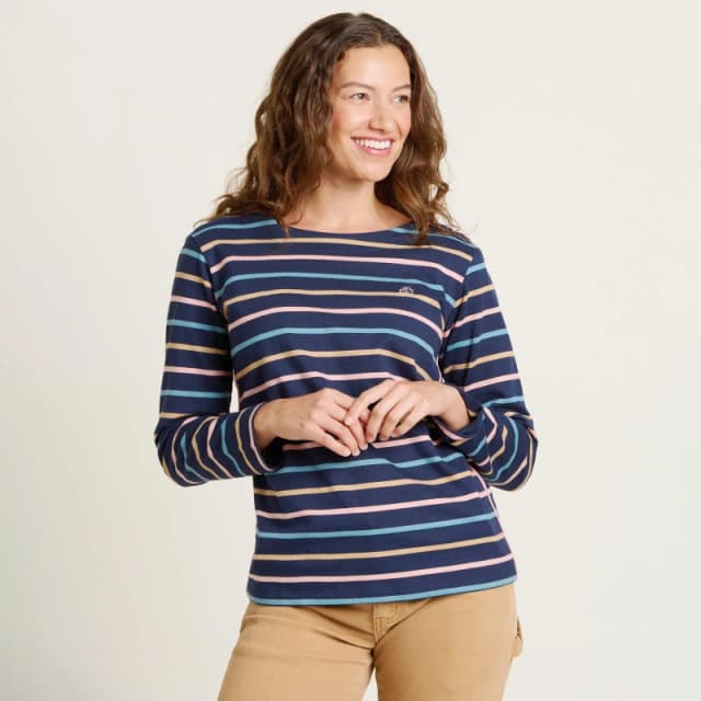 Brakeburn Navy Bella Crew Multi