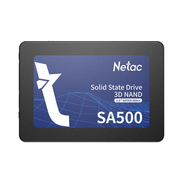 Netac Netac SA500 240GB 2.5" SSD, Sata 3 Interface, Read 520MB/s,Write 450MB/s HDNET-SA500240G