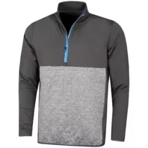 ISLAND GREEN WINDSTOPPER - CHARCOAL / GREY MARL - XLARGE