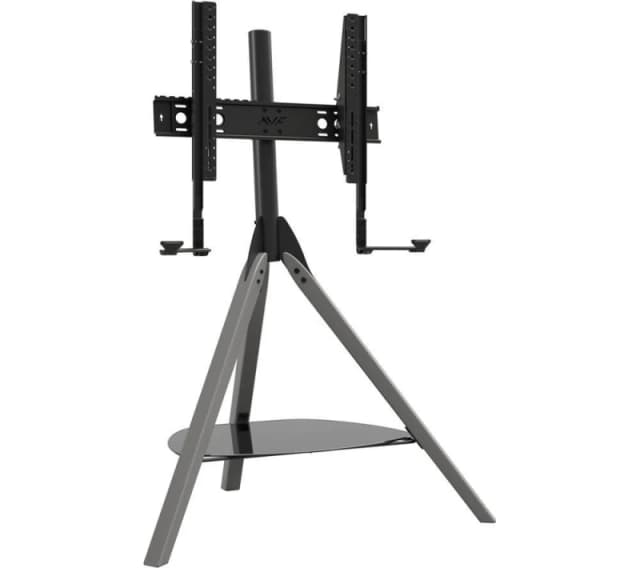 AVF Hoxton FSLK1001HOXGB Tripod TV Stand with Bracket - Black & Grey, Black,Silver/Grey 5014117980242