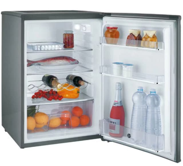 Hoover 127 Litre Freestanding Fridge - Silver 34005662 Silver